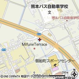 熊本県上益城郡御船町木倉1131周辺の地図