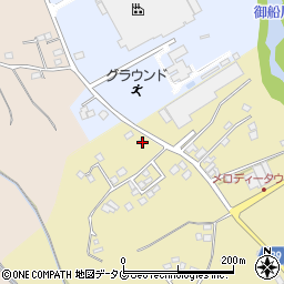 熊本県上益城郡御船町滝川1929-9周辺の地図