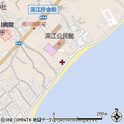 長崎県南島原市深江町丁2293周辺の地図
