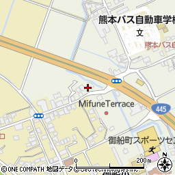 熊本県上益城郡御船町木倉22周辺の地図