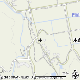 熊本県上益城郡御船町木倉1927周辺の地図