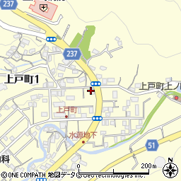 有限会社南西交易　ＭｉｎｉＭａｒｔ上戸町ＳＳ周辺の地図