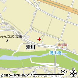 熊本県上益城郡御船町滝川565周辺の地図
