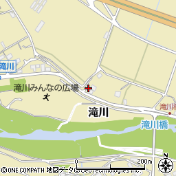 熊本県上益城郡御船町滝川576-1周辺の地図