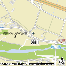 熊本県上益城郡御船町滝川576-5周辺の地図