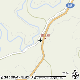 熊本県上益城郡御船町七滝1516周辺の地図