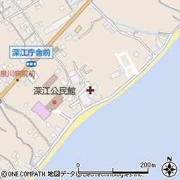 長崎県南島原市深江町丁2081周辺の地図