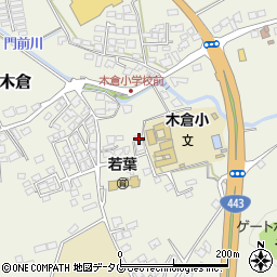 熊本県上益城郡御船町木倉997周辺の地図