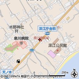 長崎県南島原市深江町丁2240周辺の地図