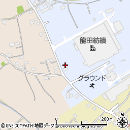 熊本県上益城郡御船町小坂1957周辺の地図