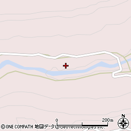 蘇陽峡周辺の地図