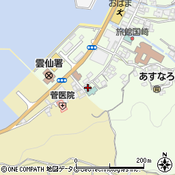 長崎県雲仙市小浜町南本町7-8周辺の地図