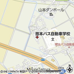 熊本県上益城郡御船町木倉184周辺の地図
