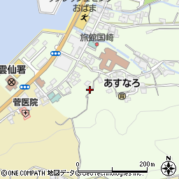 長崎県雲仙市小浜町南本町3周辺の地図