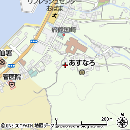 長崎県雲仙市小浜町南本町607周辺の地図