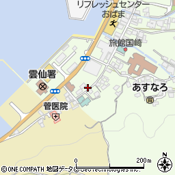 長崎県雲仙市小浜町南本町7周辺の地図