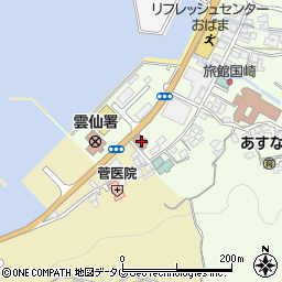 長崎県雲仙市小浜町南本町7-13周辺の地図