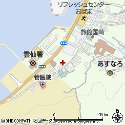 長崎県雲仙市小浜町南本町7-39周辺の地図