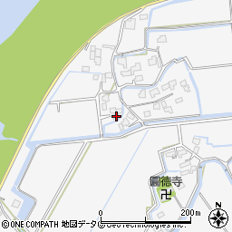 熊本県熊本市南区富合町莎崎300-4周辺の地図