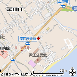 南島原警察署深江警察官駐在所周辺の地図