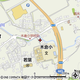 熊本県上益城郡御船町木倉975周辺の地図