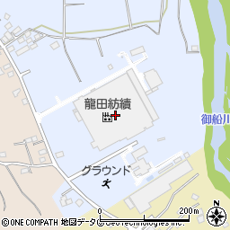 熊本県上益城郡御船町小坂1955周辺の地図
