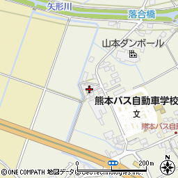 熊本県上益城郡御船町木倉185周辺の地図