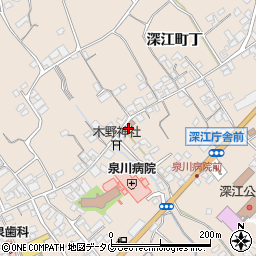 長崎県南島原市深江町丁2205周辺の地図