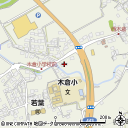 熊本県上益城郡御船町木倉949周辺の地図