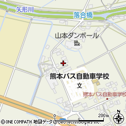 熊本県上益城郡御船町木倉187周辺の地図