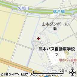 熊本県上益城郡御船町木倉189周辺の地図