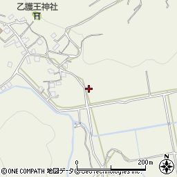 熊本県上益城郡御船町木倉2727周辺の地図