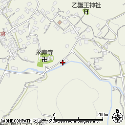 熊本県上益城郡御船町木倉856周辺の地図