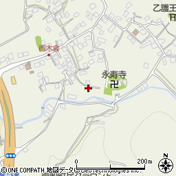 熊本県上益城郡御船町木倉867周辺の地図