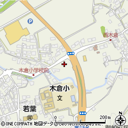 熊本県上益城郡御船町木倉948周辺の地図
