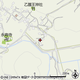 熊本県上益城郡御船町木倉2414周辺の地図