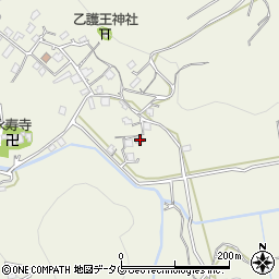 熊本県上益城郡御船町木倉2411周辺の地図