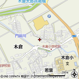 熊本県上益城郡御船町木倉349周辺の地図