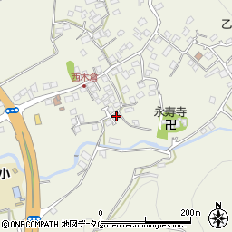 熊本県上益城郡御船町木倉885周辺の地図