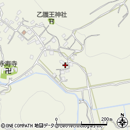 熊本県上益城郡御船町木倉2409周辺の地図