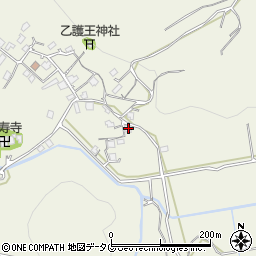 熊本県上益城郡御船町木倉2407周辺の地図