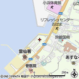 長崎県雲仙市小浜町南本町7-20周辺の地図