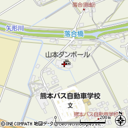 熊本県上益城郡御船町木倉195周辺の地図