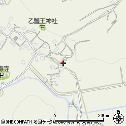 熊本県上益城郡御船町木倉2460周辺の地図
