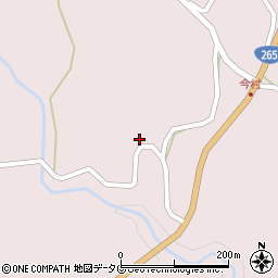 熊本県上益城郡山都町今550周辺の地図