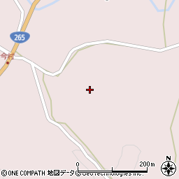 熊本県上益城郡山都町今615周辺の地図