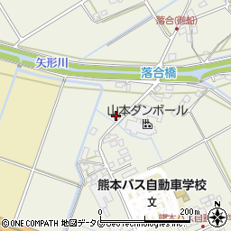 熊本県上益城郡御船町木倉7674周辺の地図