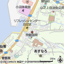 長崎県雲仙市小浜町南本町23-15周辺の地図