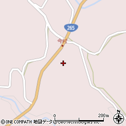 熊本県上益城郡山都町今525-1周辺の地図