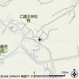 熊本県上益城郡御船町木倉2458周辺の地図